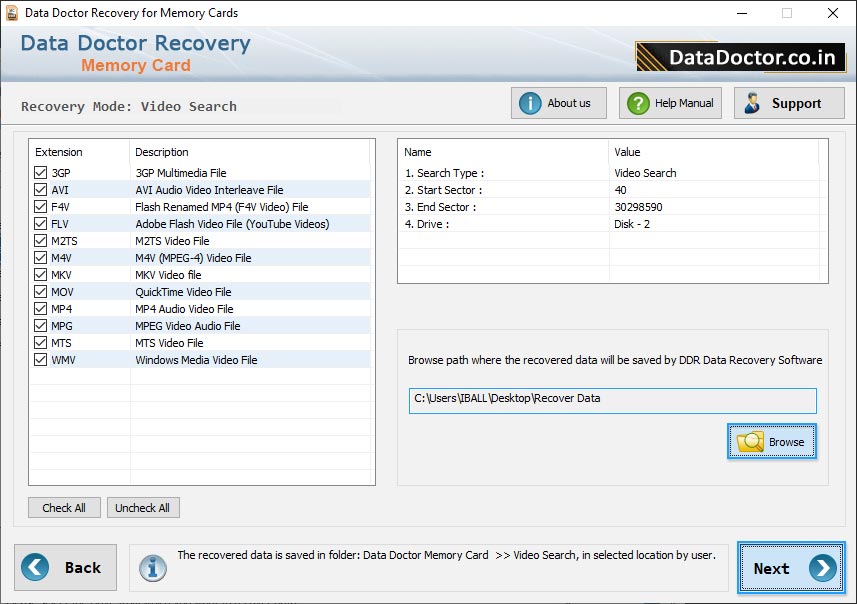 Disk Scanning process