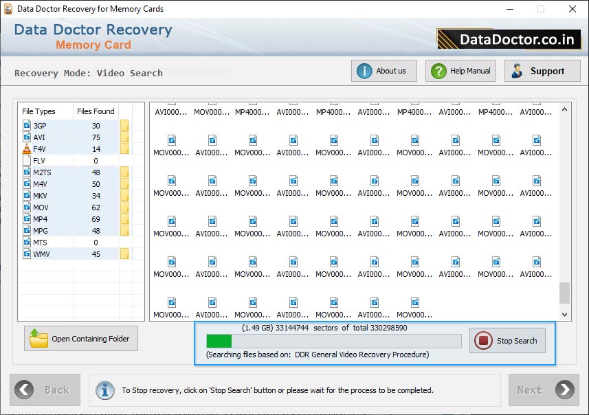 Disk Scanning process